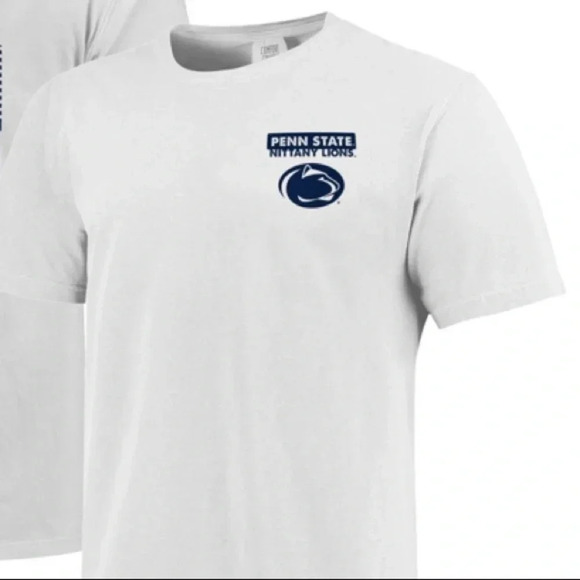Penn State Nittany Lions White Graphic T-Shirt - Picture 1 of 9